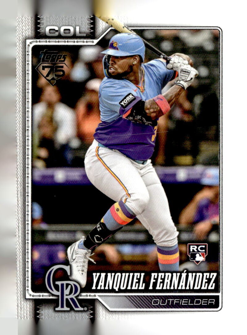 2026 Topps #116 Yanquiel Fernández