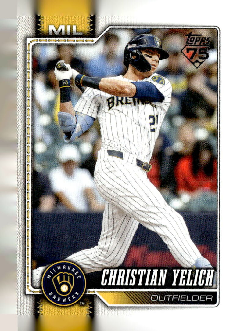 2026 Topps #154 Christian Yelich
