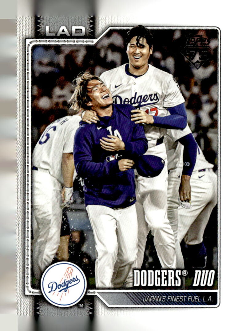 2026 Topps #265 Dodgers Duo