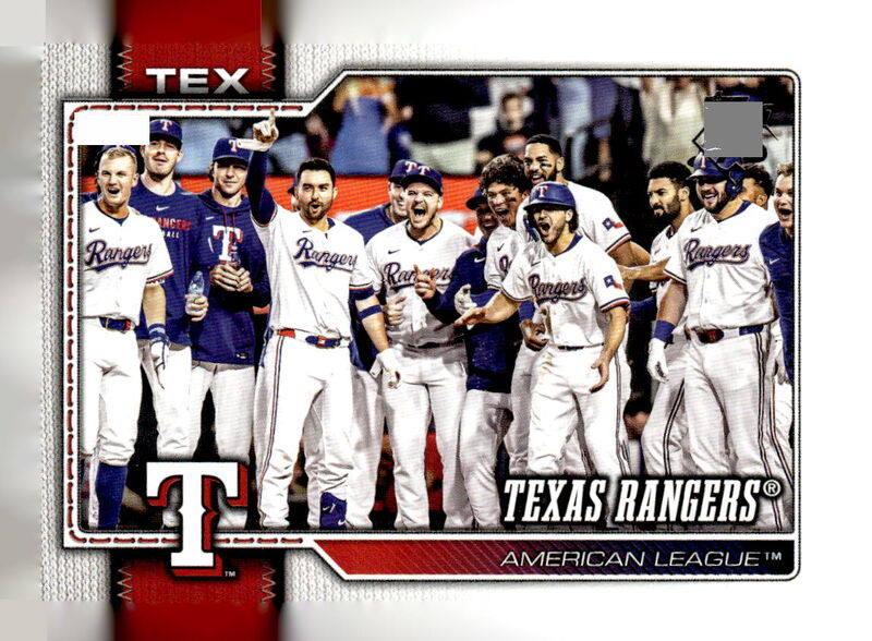 2026 Topps #258 Texas Rangers