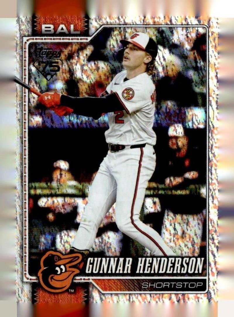 2026 Topps #46 Gunnar Henderson Diamante Foil
