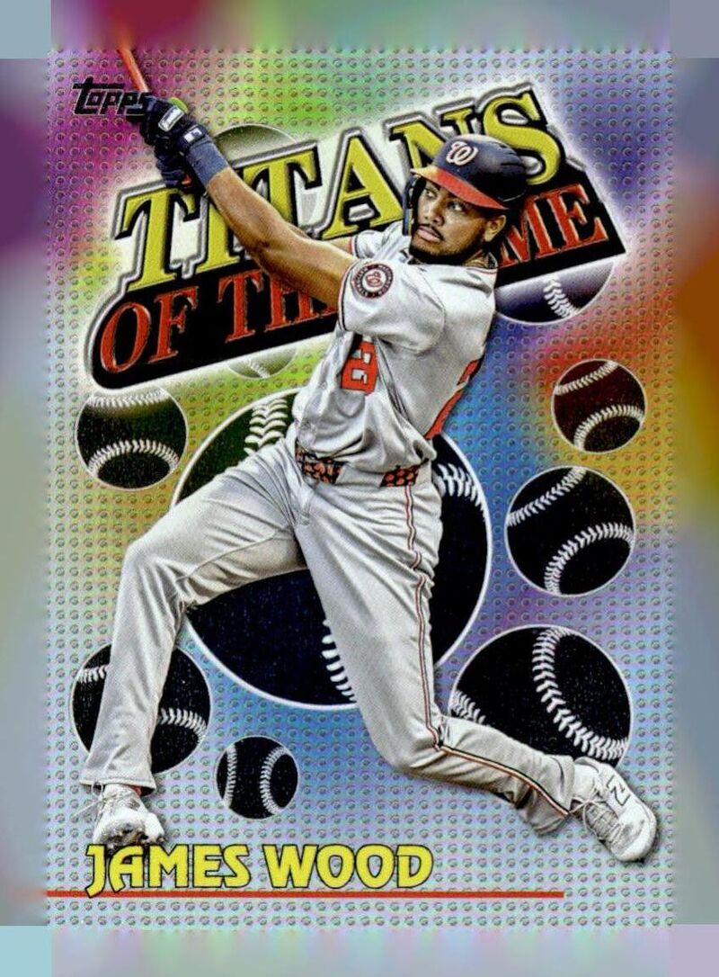 2026 Topps #TOG-15 James Wood Titans of the Game