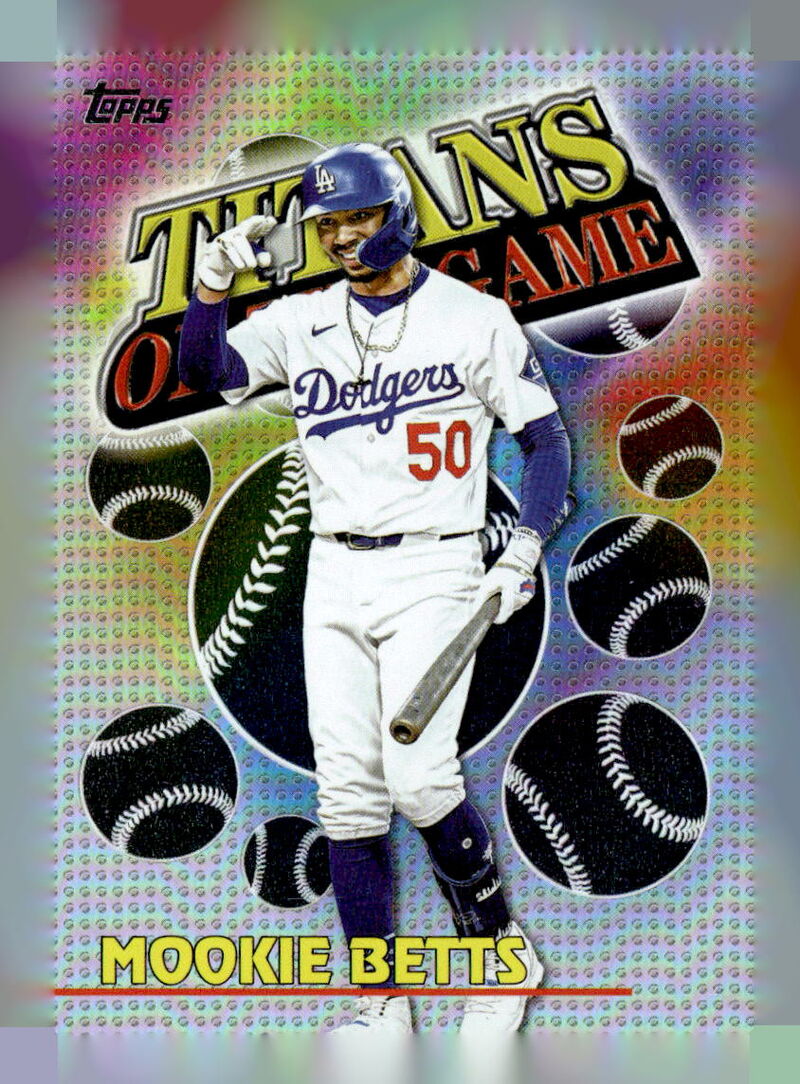2026 Topps #TOG-8 Mookie Betts Titans of the Game