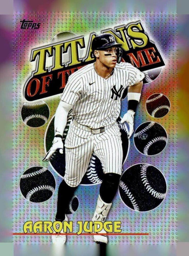 2026 Topps #TOG-3 Aaron Judge Titans of the Game