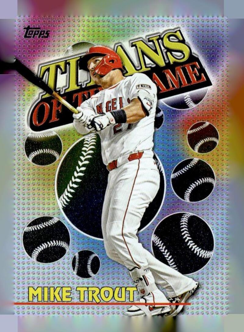 2026 Topps #TOG-2 Mike Trout Titans of the Game