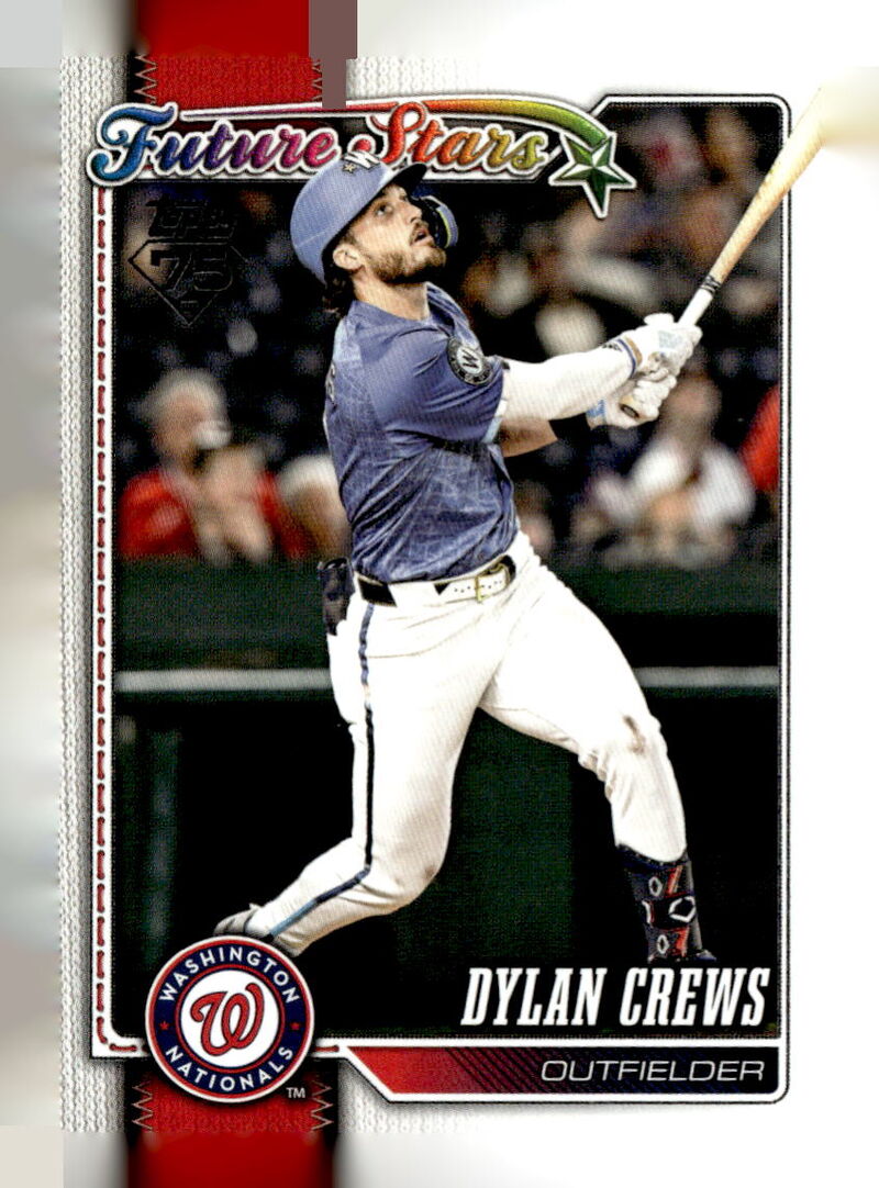 2026 Topps #86 Dylan Crews Rainbow Foil
