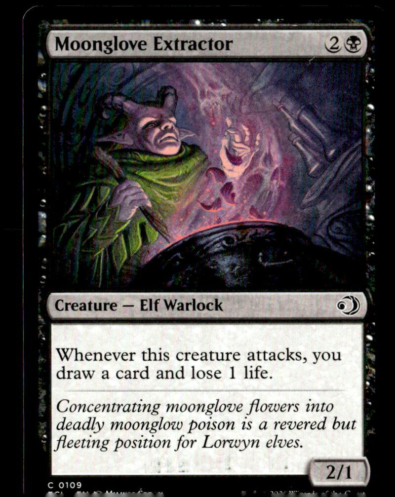 Lorwyn Eclipsed #109 Moonglove Extractor