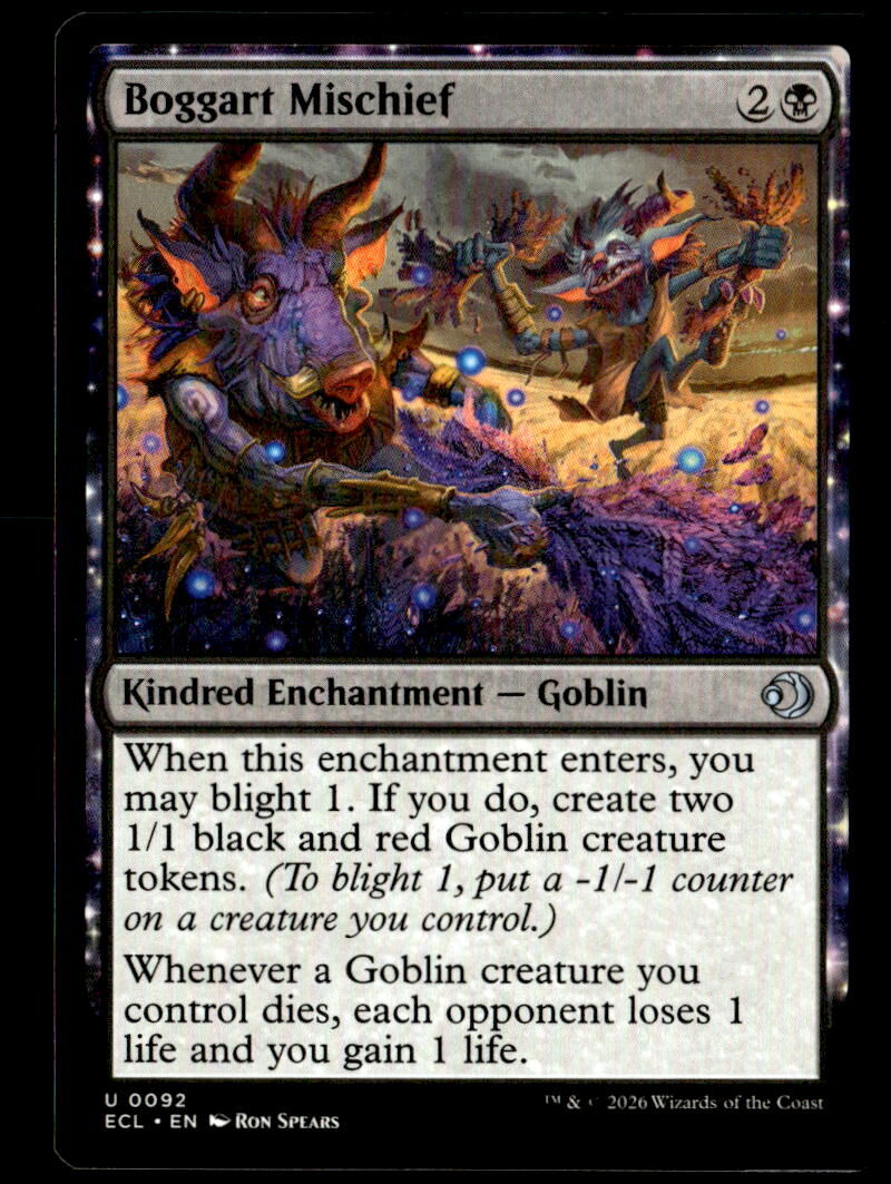 Lorwyn Eclipsed #92 Boggart Mischief