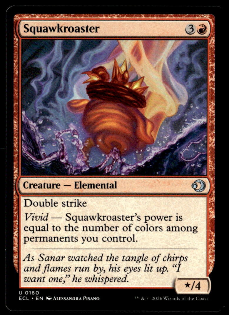 Lorwyn Eclipsed #160 Squawkroaster