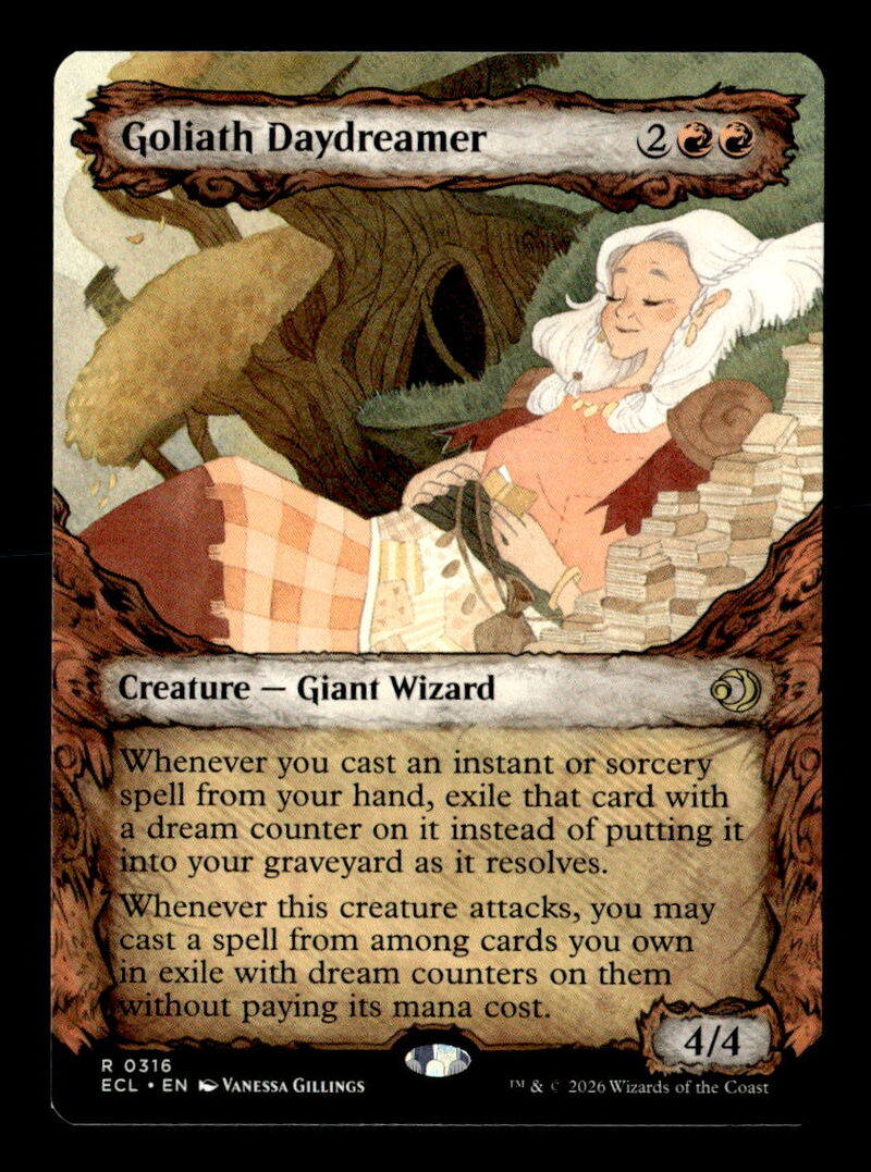 Lorwyn Eclipsed #316 Goliath Daydreamer (Showcase)
