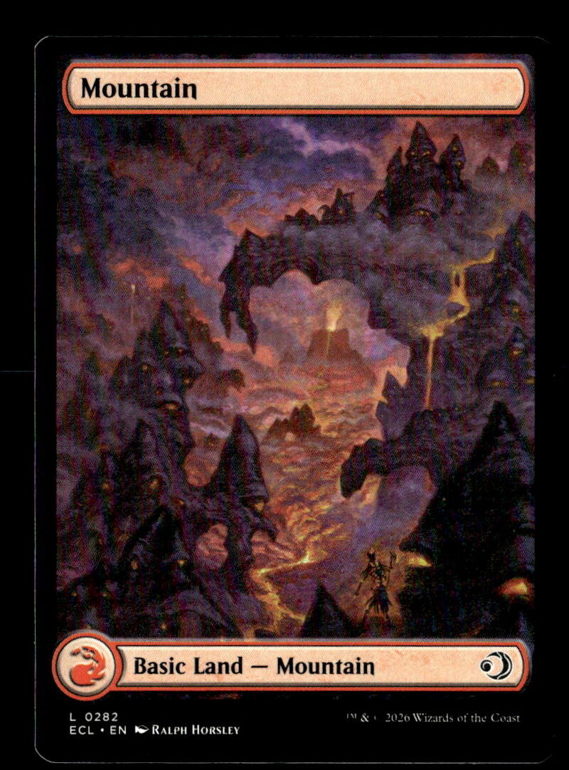 Lorwyn Eclipsed #282 Mountain (0282)