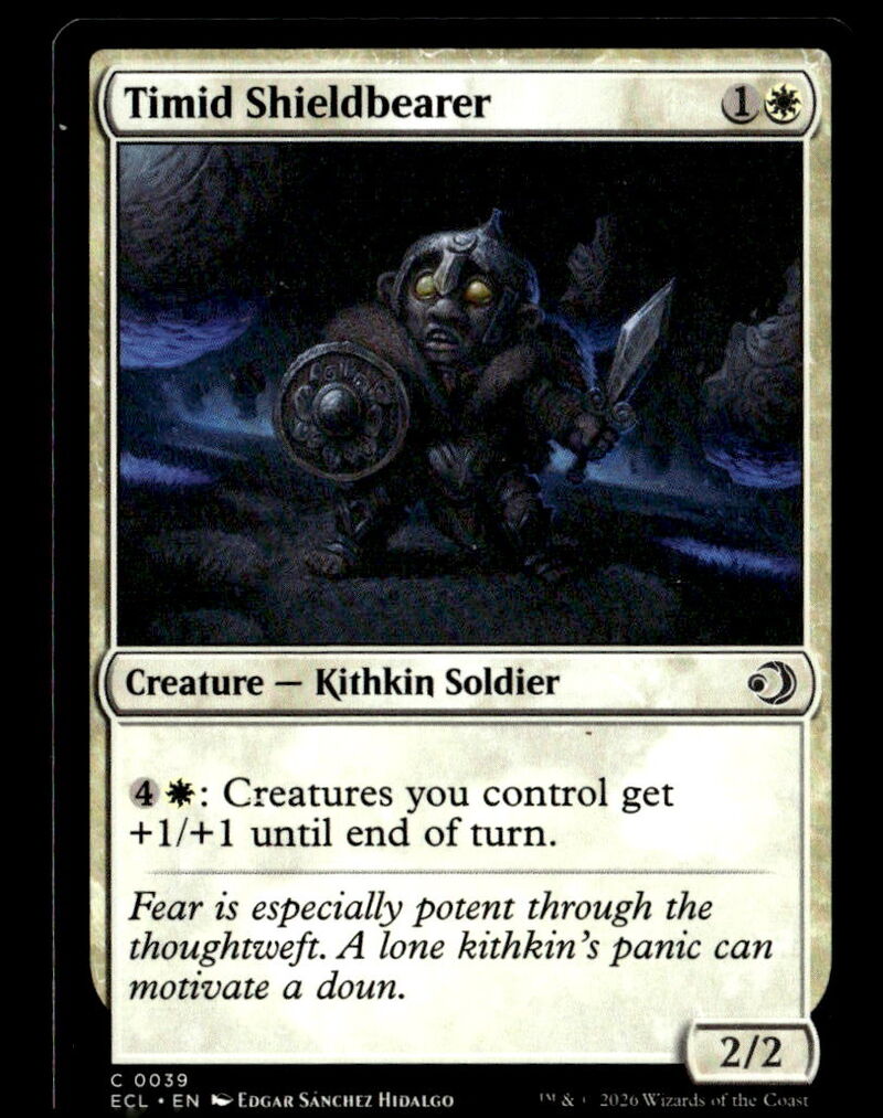 Lorwyn Eclipsed #39 Timid Shieldbearer