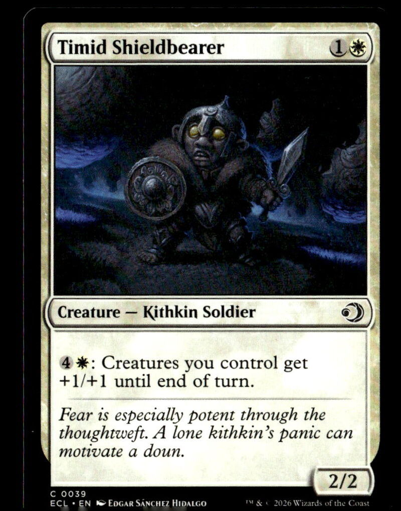 Lorwyn Eclipsed #39 Timid Shieldbearer