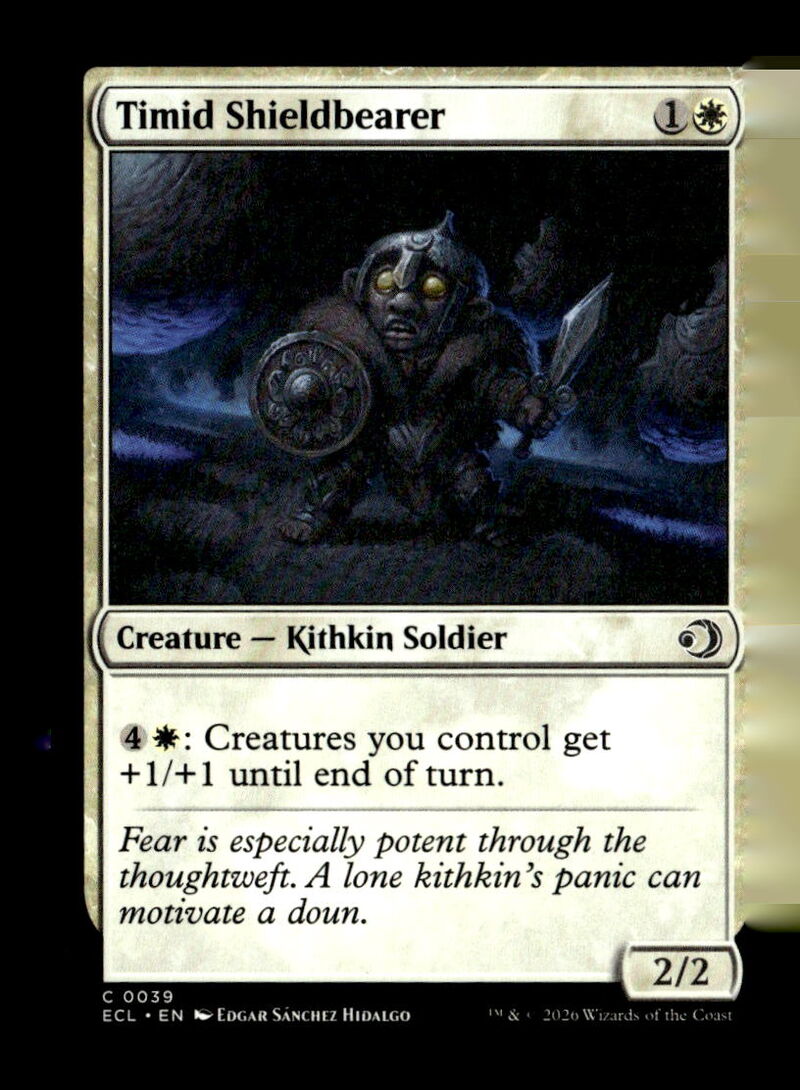Lorwyn Eclipsed #39 Timid Shieldbearer