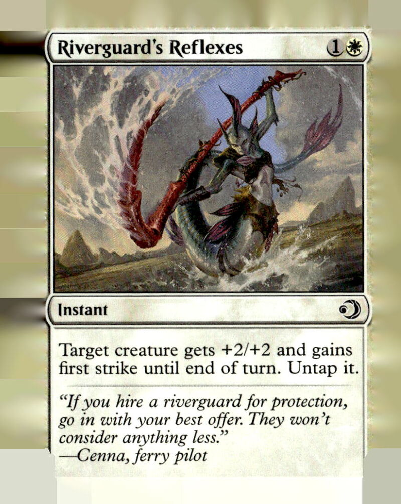 Lorwyn Eclipsed #33 Riverguard's Reflexes