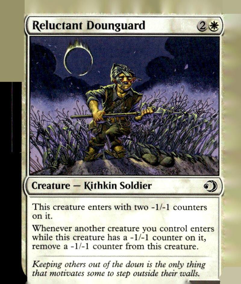 Lorwyn Eclipsed #31 Reluctant Dounguard