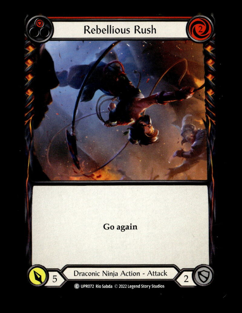 Uprising #UPR072 Rebellious Rush (Red)