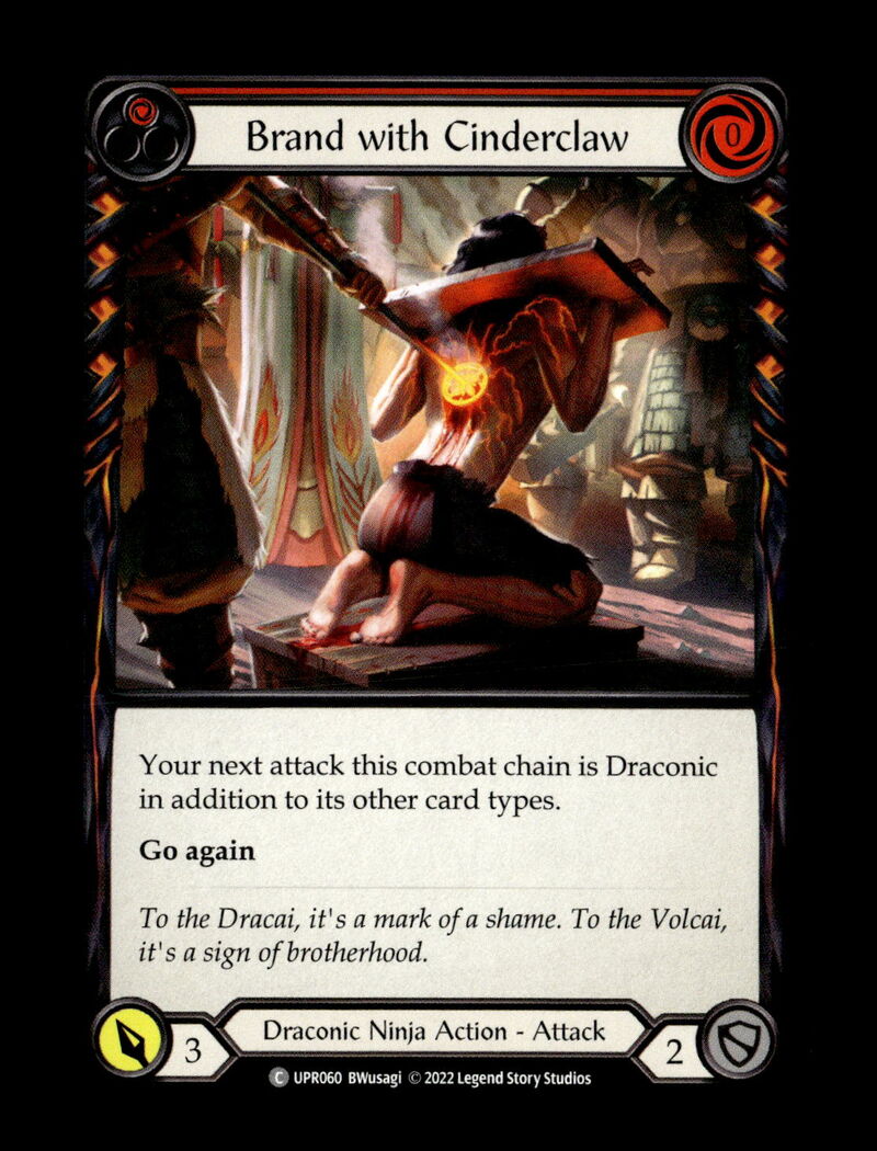 Uprising #UPR060 Brand with Cinderclaw (Red)
