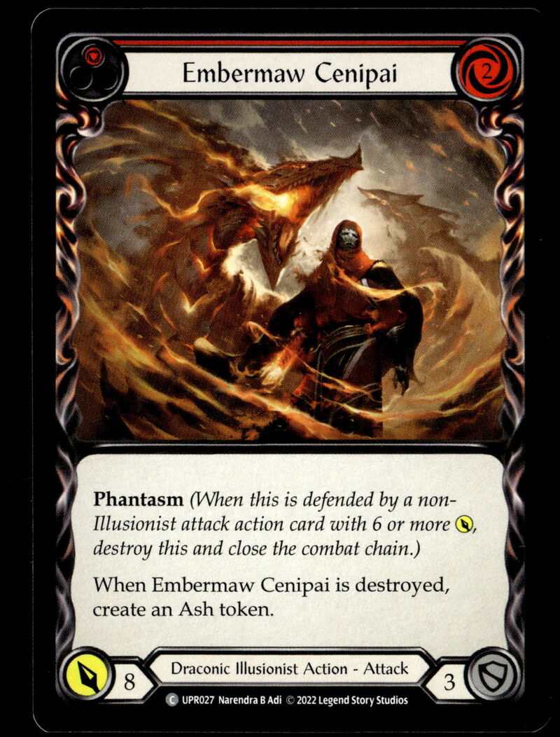 Uprising #UPR027 Embermaw Cenipai (Red)