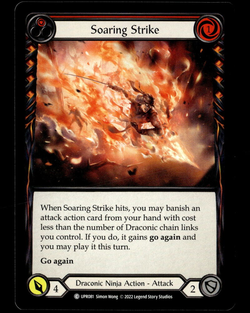 Uprising #UPR081 Soaring Strike (Red)