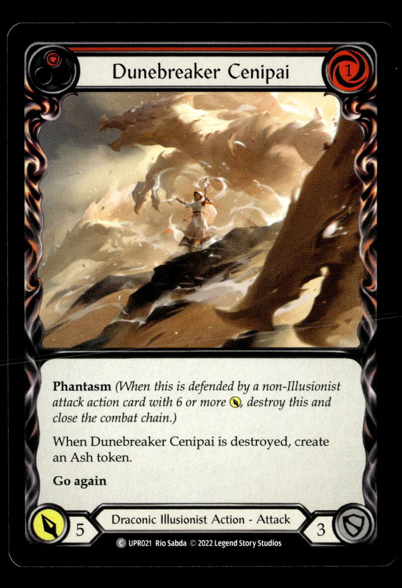 Uprising #UPR021 Dunebreaker Cenipai (Red)