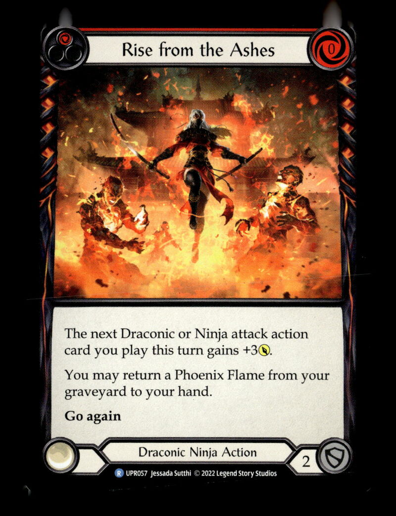 Uprising #UPR057 Rise from the Ashes (Red)