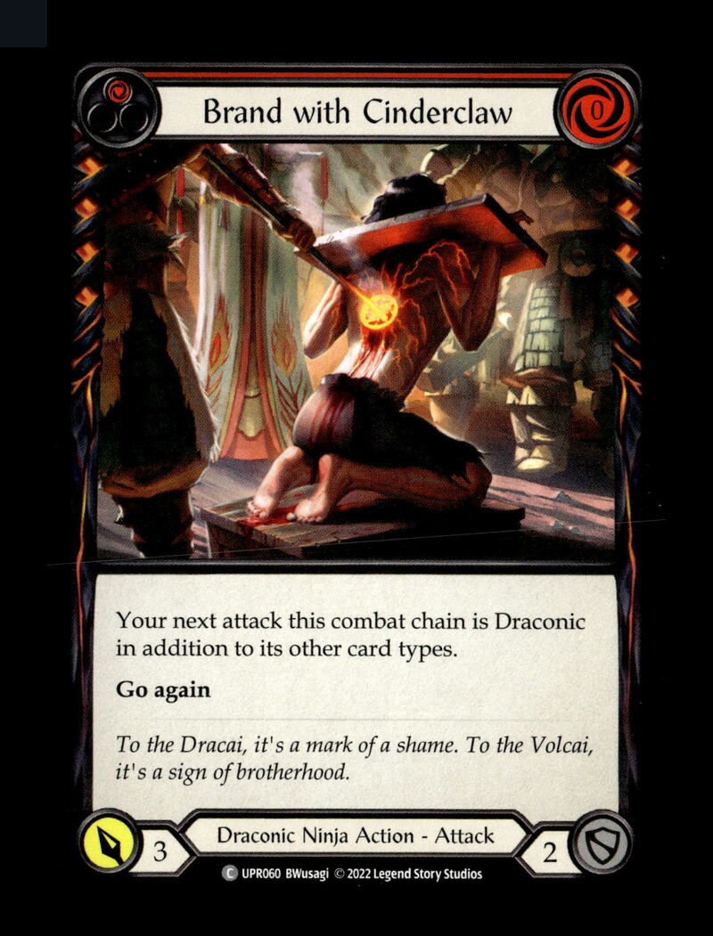 Uprising #UPR060 Brand with Cinderclaw (Red)