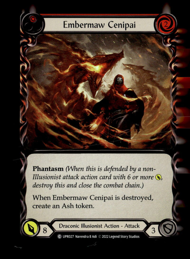 Uprising #UPR027 Embermaw Cenipai (Red)