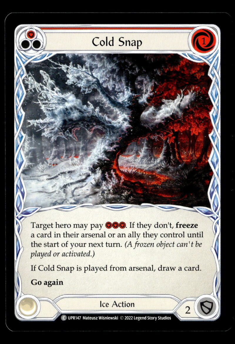 Uprising #UPR147 Cold Snap (Red)