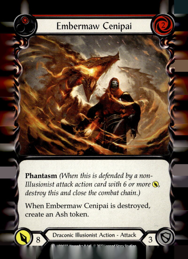 Uprising #UPR027 Embermaw Cenipai (Red)