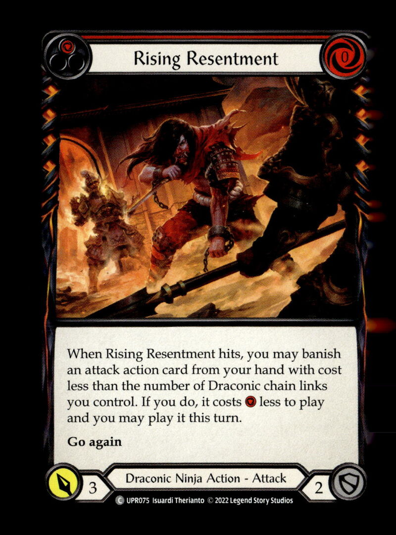 Uprising #UPR075 Rising Resentment (Red)