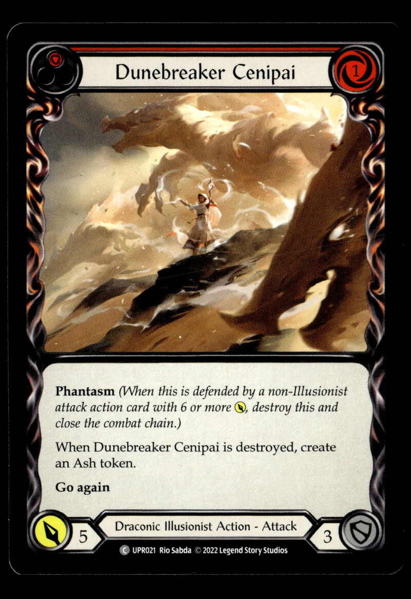 Uprising #UPR021 Dunebreaker Cenipai (Red)
