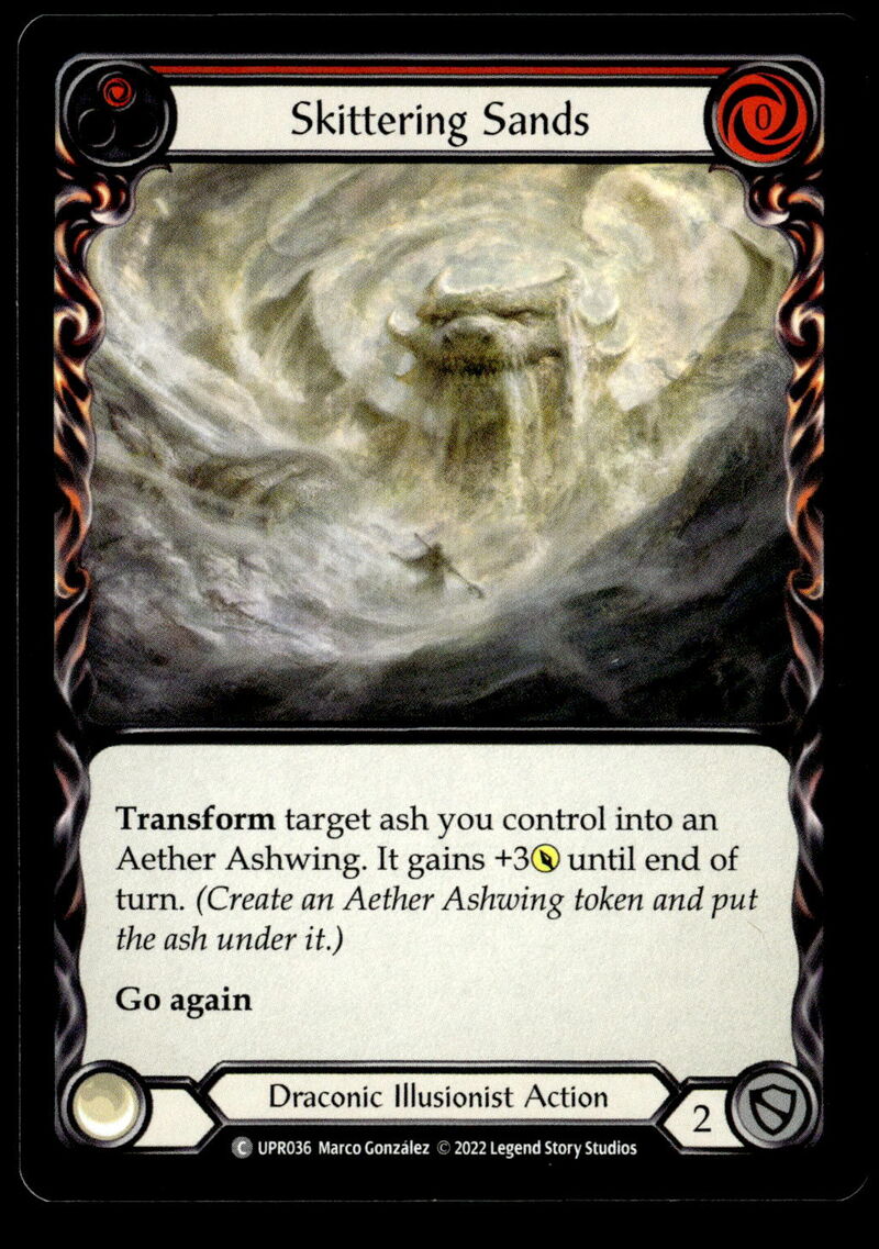 Uprising #UPR036 Skittering Sands (Red)