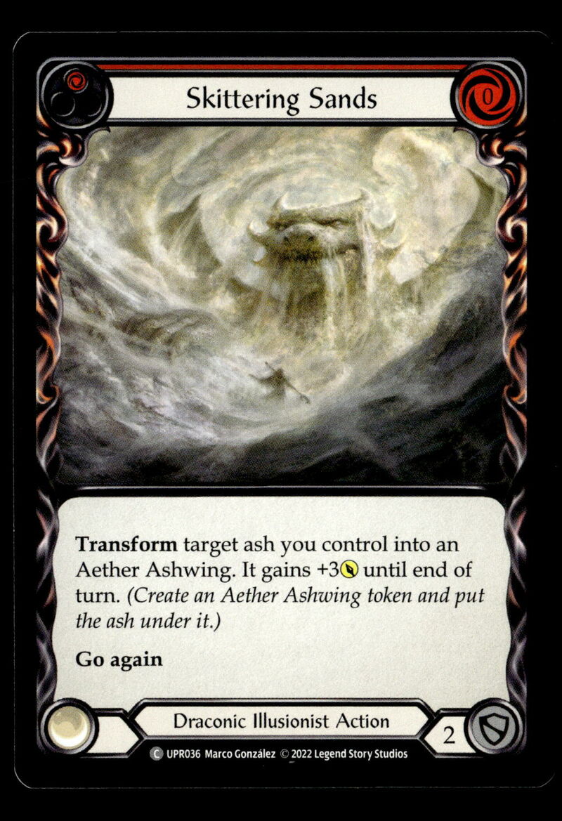 Uprising #UPR036 Skittering Sands (Red)