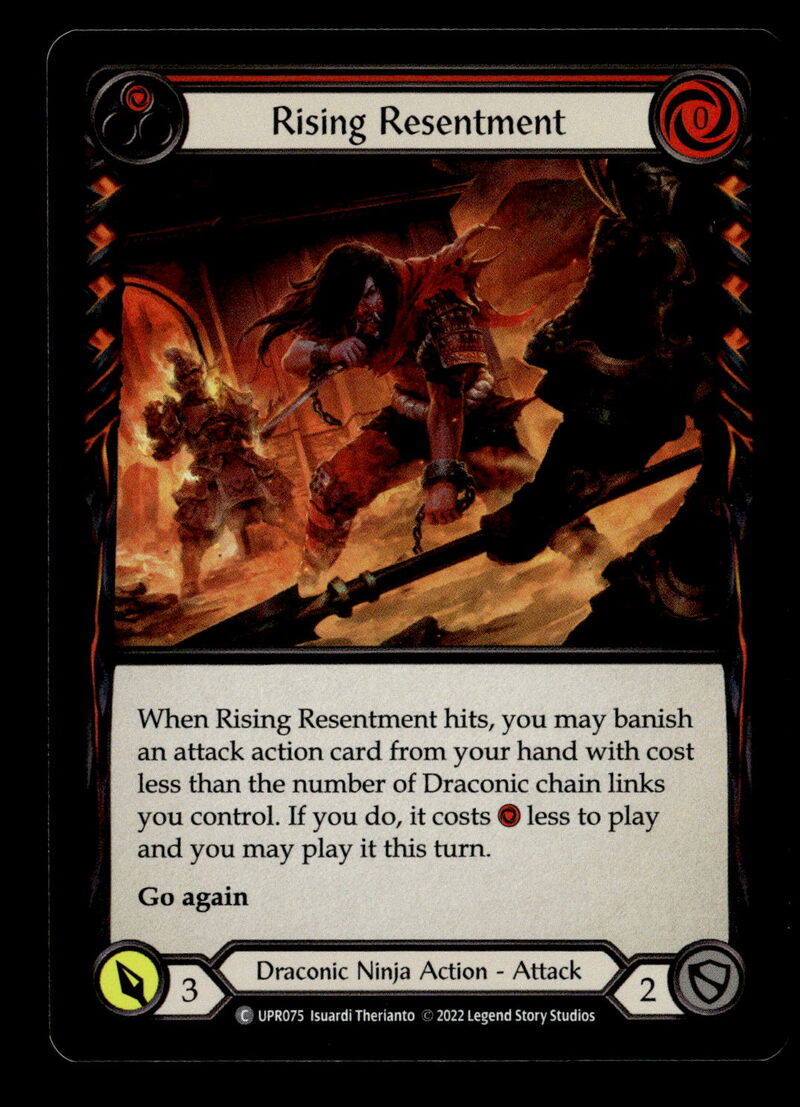 Uprising #UPR075 Rising Resentment (Red)