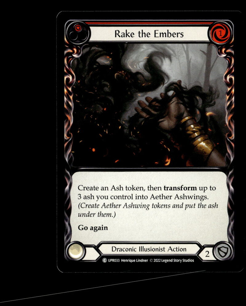 Uprising #UPR033 Rake the Embers (Red)