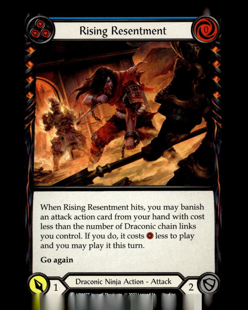 Uprising #UPR077 Rising Resentment (Blue)