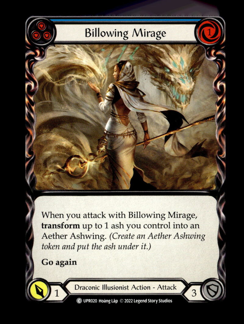 Uprising #UPR020 Billowing Mirage (Blue)