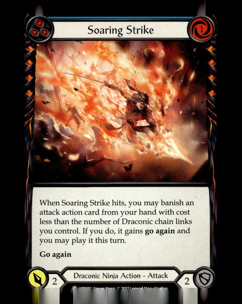 Uprising #UPR083 Soaring Strike (Blue)