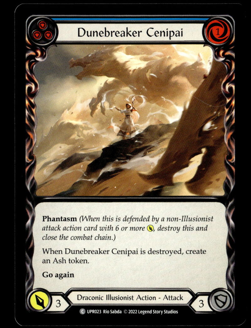 Uprising #UPR023 Dunebreaker Cenipai (Blue)