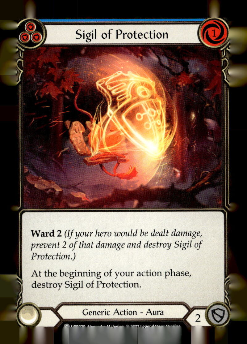 Uprising #UPR220 Sigil of Protection (Blue)