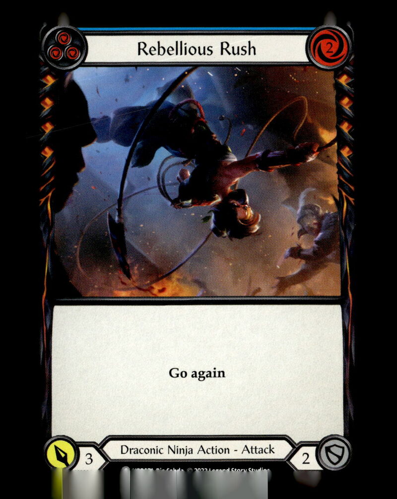 Uprising #UPR074 Rebellious Rush (Blue)