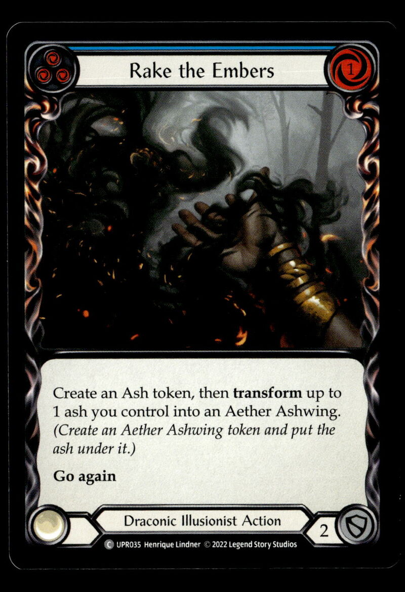 Uprising #UPR035 Rake the Embers (Blue)