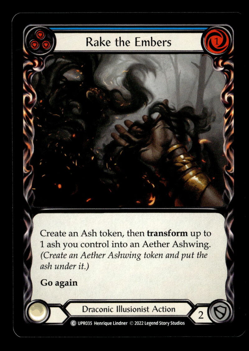 Uprising #UPR035 Rake the Embers (Blue)