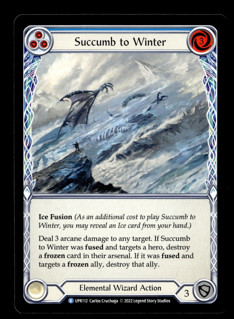 Uprising #UPR112 Succumb to Winter (Blue)