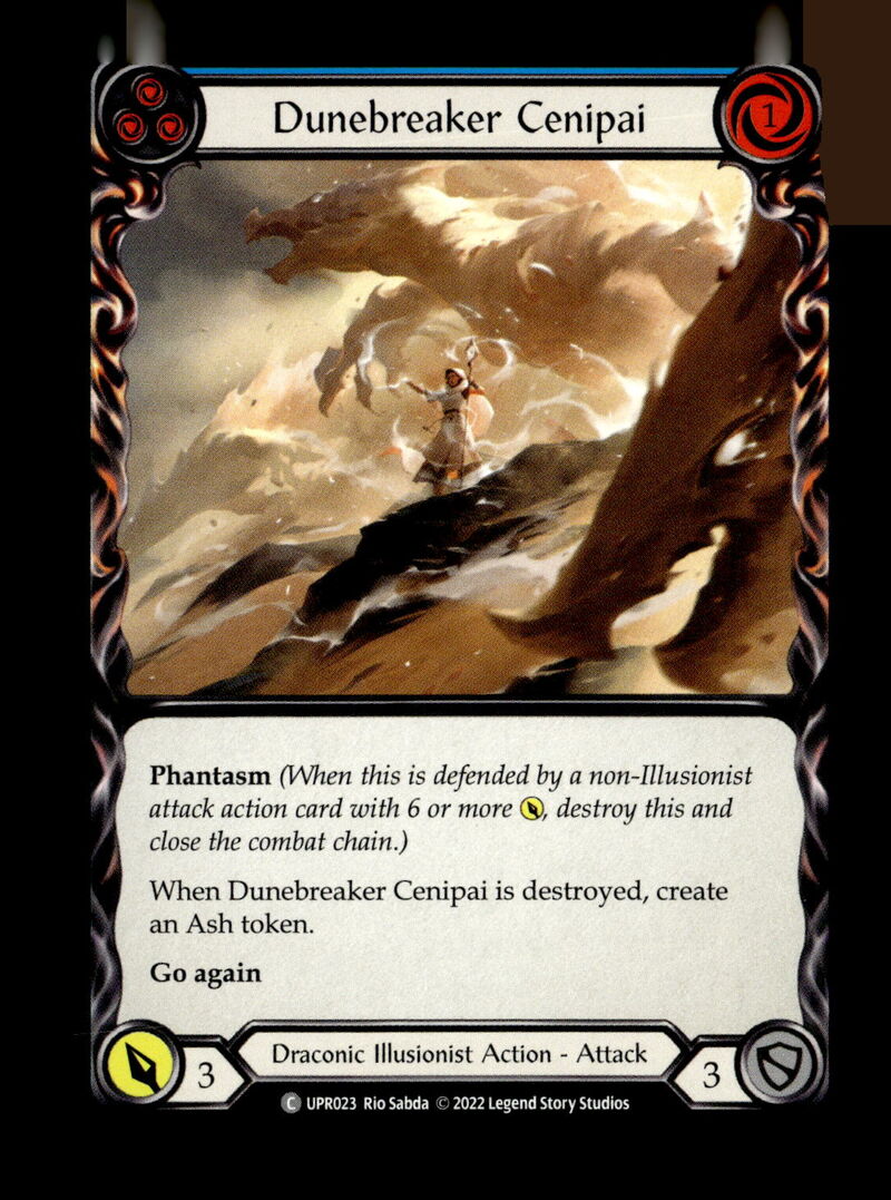 Uprising #UPR023 Dunebreaker Cenipai (Blue)