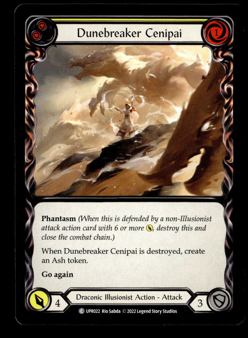 Uprising #UPR022 Dunebreaker Cenipai (Yellow)