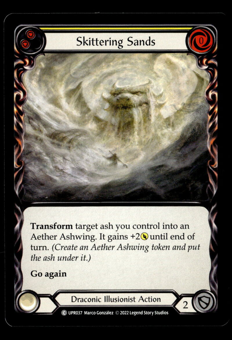 Uprising #UPR037 Skittering Sands (Yellow)