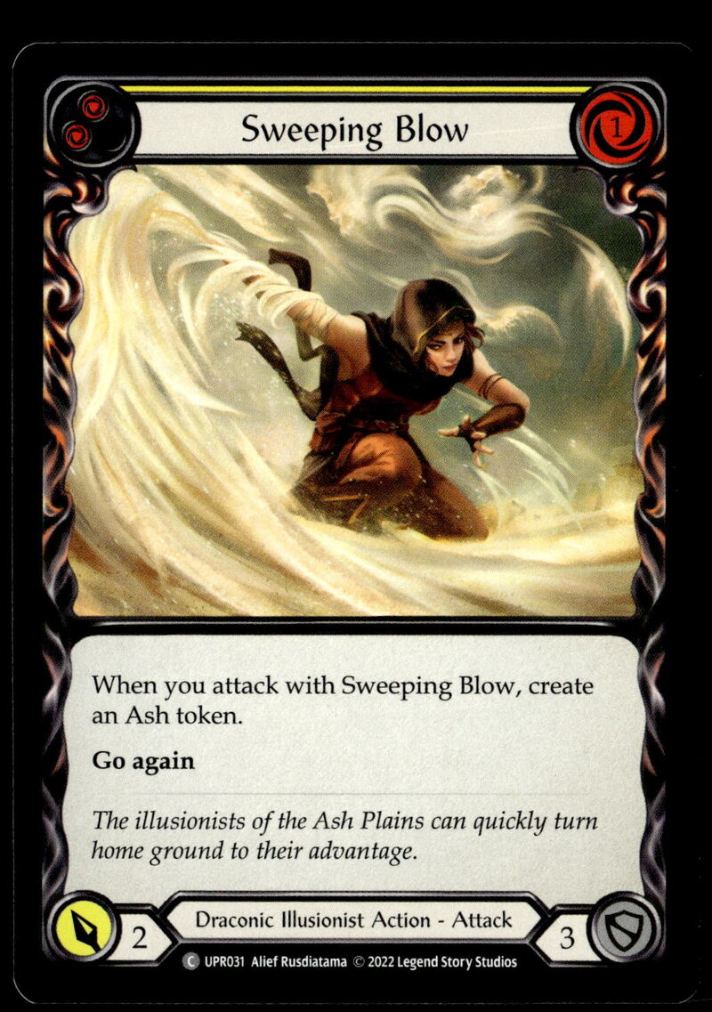 Uprising #UPR031 Sweeping Blow (Yellow)