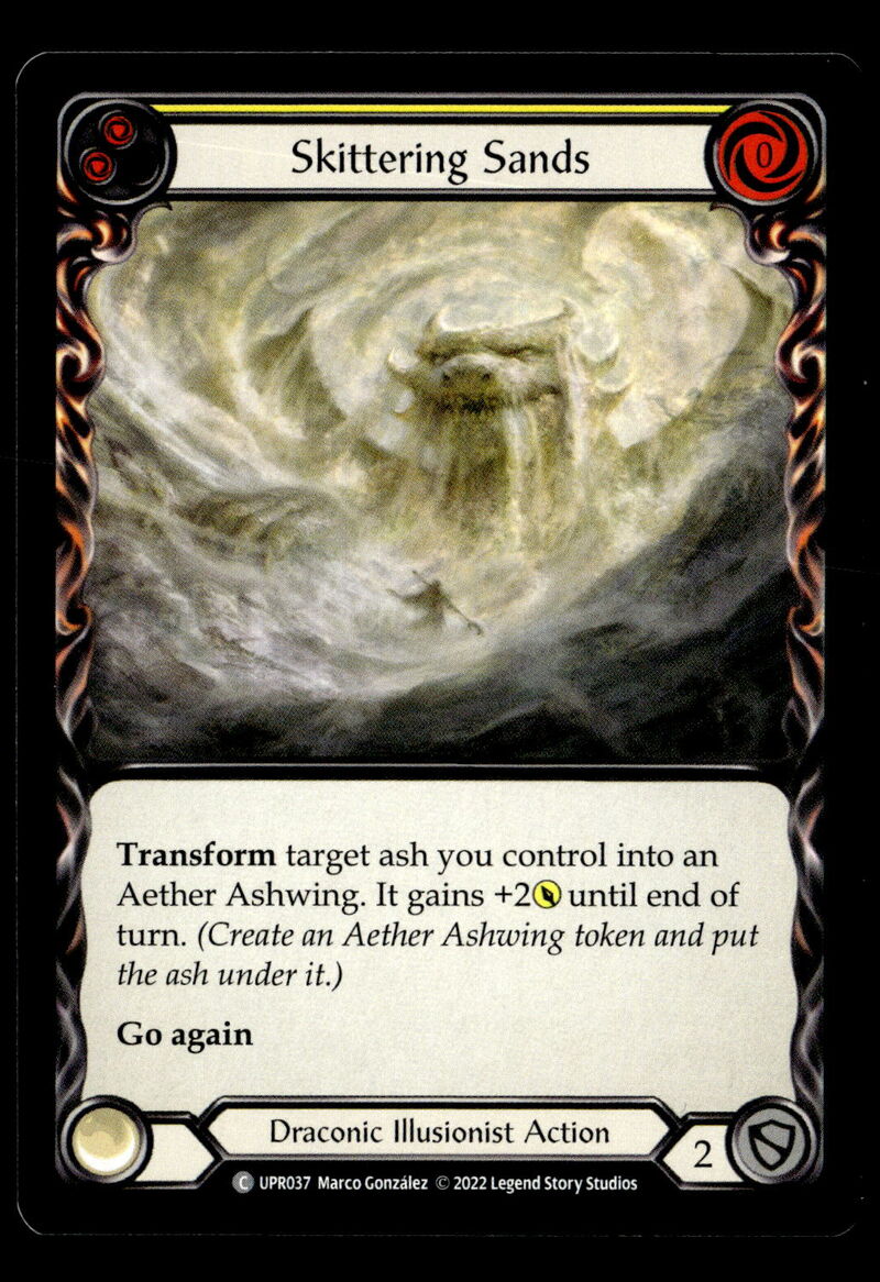 Uprising #UPR037 Skittering Sands (Yellow)